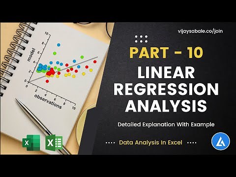 Linear Regression Analysis With Example (OLS) | Data Analysis In Excel