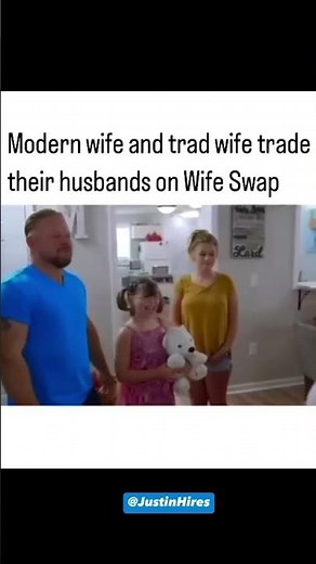 Black and white couple swap wives 😬