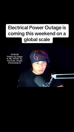 Electrical Power Outage is coming this weekend on a global scale #fypchallenge #viralvideochallenge #foryoupageシforyou #blackouts #NoElectricity