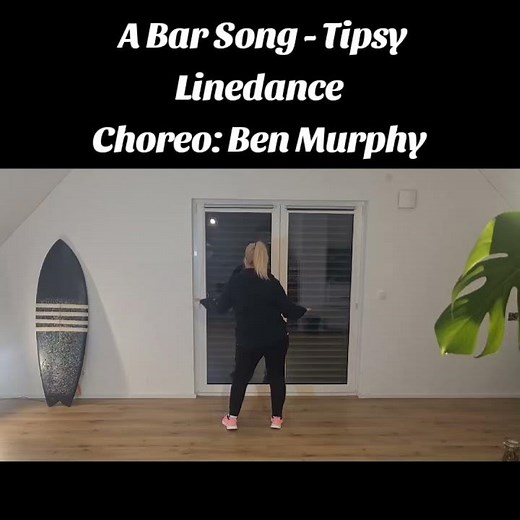 New! 🎶 A Bar Song Tipsy Linedance Tutorial | Beginners | Step-by-step with music - easy