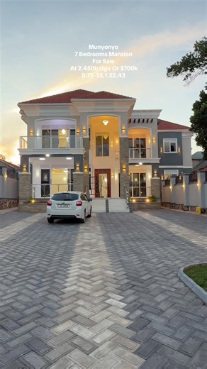 7 Bedroom Mansion for Sale in Munyonyo, Uganda