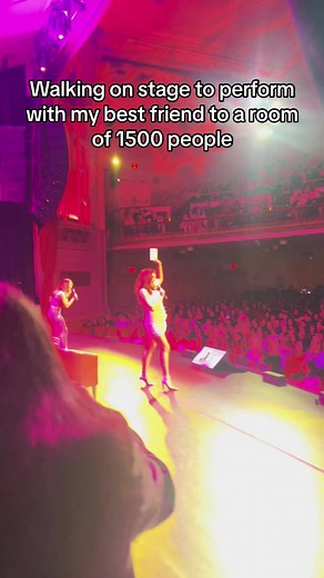 Thrilling Performance with Best Friend at Gals on the Go Podcast Live Show