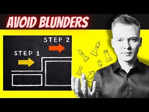 How to avoid blunders! 2-Step quick technique | FREE Chess Course