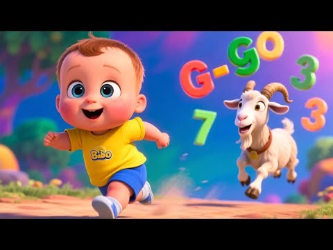 Go Go Goat and Numbers 🐐🔢 | Learn Numbers for Kids | Counting Song for Children