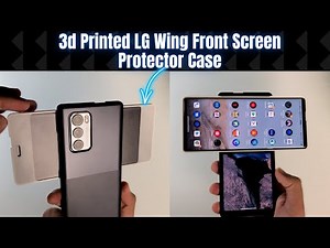 LG Wing Screen Protector Case | 3D Printed