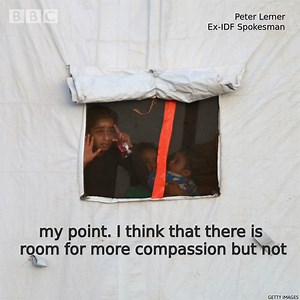 Israel has said it won't accept Syrian refugees, but a former spokesman for the Israeli Defence Forces says there should be room for compassion for people in dire need. Listen to the full interview: https://bbc.in/2MQbRh5 | BBC World Service