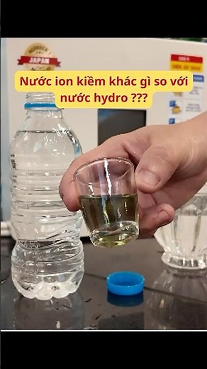 NƯỚC ION KIỀM KHÁC GÌ SO VỚI NƯỚC HYDRO ? | THẾ GIỚI MÁY KIỀM NỘI ĐỊA NHẬT