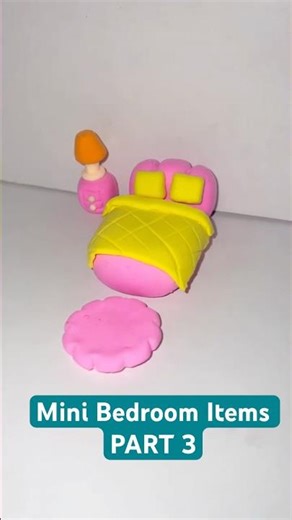 DIY Clay Mini Table-lamp | Part-3 #airdryclay #clayart #clayminiatures #ytshortsindia #claytutorial