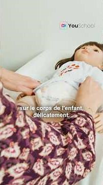 The techniques and methods for changing a baby's diaper correctly #training #baby #diy