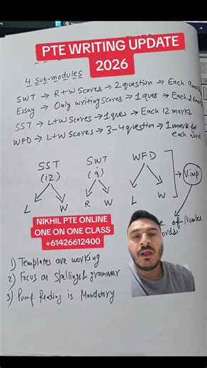 PTE Writing Update for 2026: Key Changes and Tips