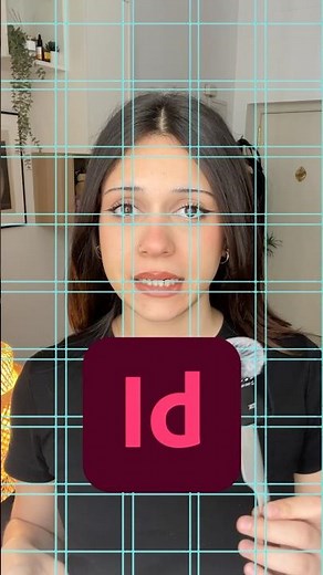How to create a grid in InDesign ⭐️#tutorial #indesign #grid #guides #adobe