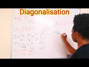 Diagonalisation d'une matrice avec les valeurs propres complexes, #Ep_6