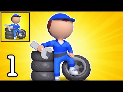 Busy Garage - Gameplay Walkthrough - Repairing Supercars (iOS, Android) Part 1