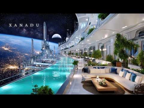 Xanadu: Relaxing Sci Fi Ambient Music 🎧💫 for the Most Luxurious Spaceliner (3hz Binaural Beats)