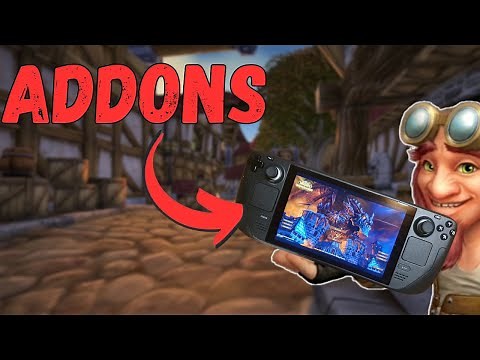 How to Install WOW ADDONS on a Steam Deck - THE EASY WAY