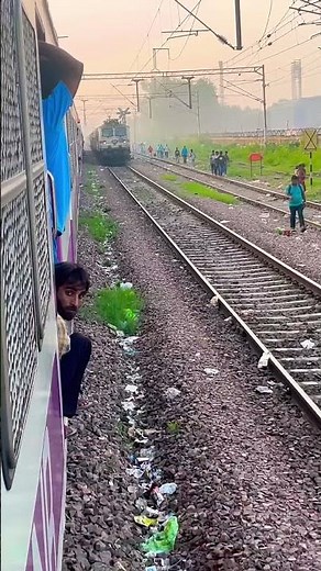 All train have to stop #train #railway #indianrailways #facts #miac #automobile