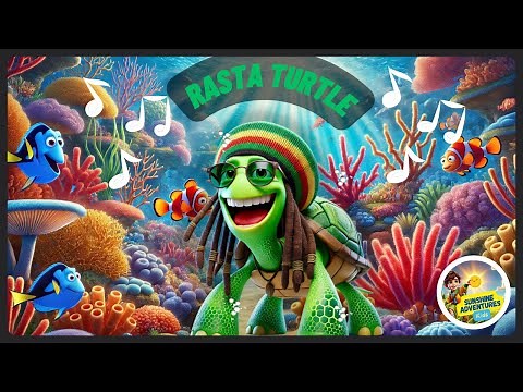 Rasta Turtle | Fun & Educational Kids Song | Sunshine Adventures | Underwater Reggae Adventure |