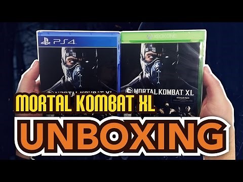 Mortal Kombat XL (Xbox One/ PS4 ) Unboxing!!
