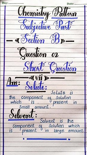 Chemistry Paper Presentation In Board Exam || Board Exam Paper Presentation #boardexam
