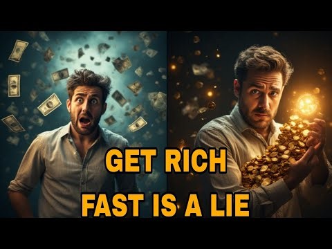 The Truth About Get-Rich-Quick Schemes(And How Real Wealth Is Actually Built)
