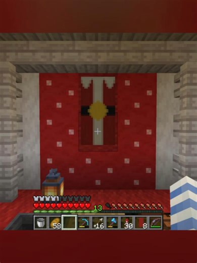 Cómo hacer un banner de Santa en Minecraft