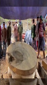 Would You Watch Us Work on This Massive Log? Long Video Coming // Woodworking #woodworking #diy