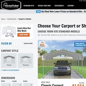 298K views · 2.4K reactions | VersaTube Carports: Where endless options meet unmatched quality. | VersaTube Building Systems | Facebook