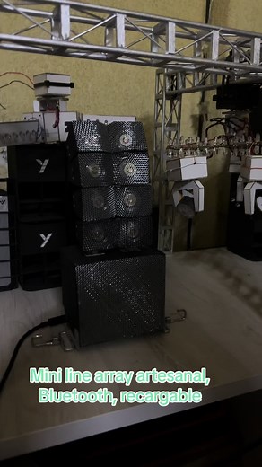 Handcrafted Mini Line Array Audio System