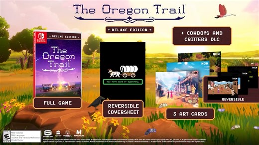 The Oregon Trail Deluxe Physical Edition Now Available on Switch