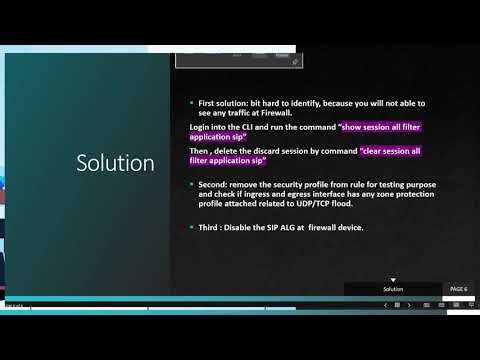 SIP Call Flow Issue “Bad Packet/Request Received ” | Palo Alto Firewall Troubleshooting