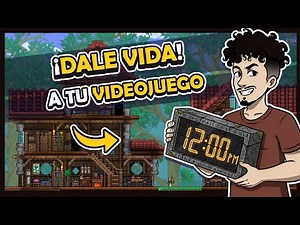Ciclo de Tiempo en tu Videojuego (24 Horas en 24 Minutos) - Reloj en Gdevelop