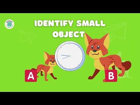 Identify the big or small object Quiz for Kindergarten Preschool | Big or Small Quiz for Kids | #gk