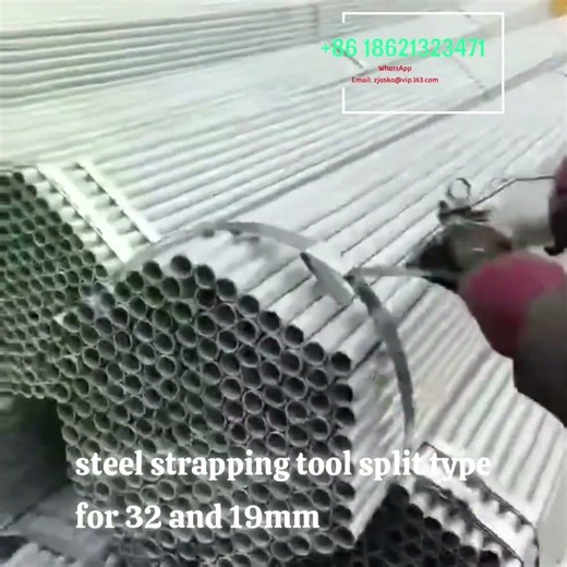 Economic soluton for steel strapping tool for tensioning and sealing indoor and ourdoor 0