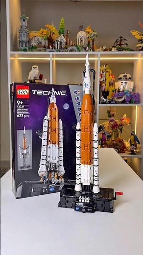 LEGO Technic NASA Artemis Space Launch System Rocket Review!#rlfm #reviews #42221 #lego #technic
