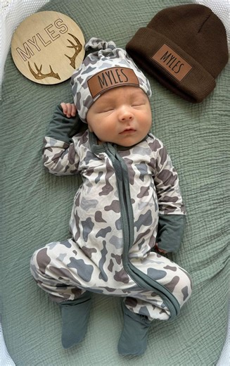 Baby Boy Coming Home Outfit | Personalized Zipper Romper Set | Newborn Going Home Outfit | Baby Shower Gift | Hospital Outfit - Etsy