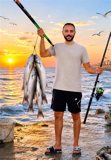 ‏رحلة صيد البوري من داخل قاع الهامور 😳🎣#احمد_السيد_عالم_النعام | Grouper Fishing Catch