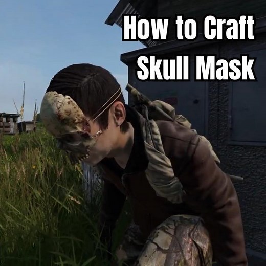 How to Craft the Skull Mask in DayZ - DayOne ZERO DayZRP and more - PC #shorts