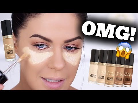 *NEW* TOO FACED SUPER COVERAGE CONCEALER!!? BETTER THAN TARTE SHAPE TAPE???