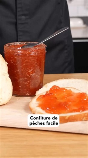 Confiture de pêches facile