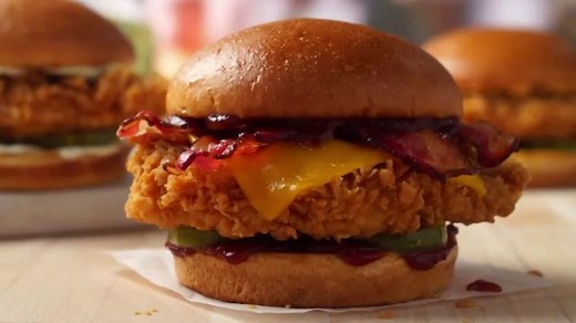 Popeyes BBQ Bacon Cheddar Chicken Sandwich TV Spot, 'Better'