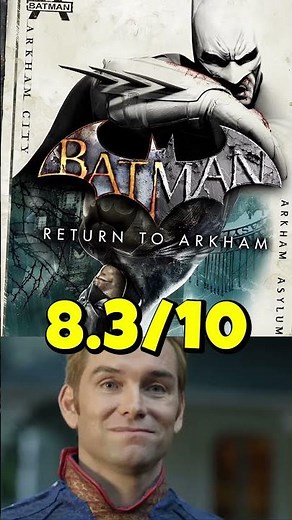 I Ranked EVERY Batman Arkham Game... Don't Hate Me 💀#shorts