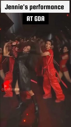 Jennie's performance at GDA #kpop #100kviews #blackpink #jennie #gda