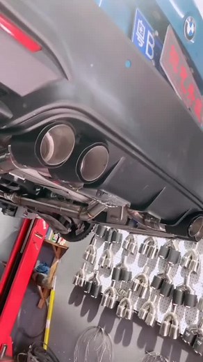 Valvetronic exhaust muffler installed with carbon fiber tip#sinautoparts#valvedmuffler #valved #valvedexhaust #valvetronic #valvetronicexhaust #mufflerdelete #catback#electricexhaust #exhaustcutout #exhaustsound #exhaustmodified #exhaustperformance