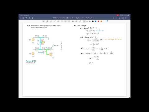 Problem 5.79, Fundamentals of Electric Circuits, 7th ed, by Charles Alexander, Matthew Sadiku