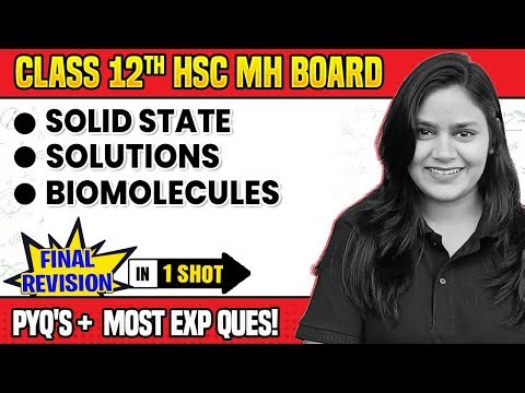 🚨 Final Chemistry Revision for 12 HSC Board | IMP Concepts + PYQs + Expected Qs