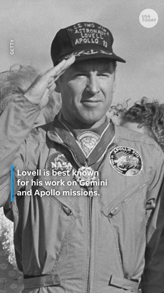 Apollo 13 hero Jim Lovell dies at 97 in Lake Forest, Illinois