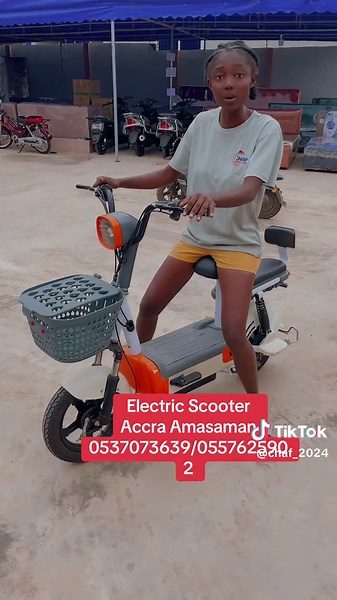 Electric Scooter Delivery in Accra Amasaman