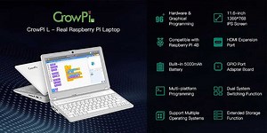 Cómo convertir tu Raspberry Pi en un portátil con CrowPi L | ITÍGICO