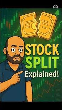 Your Shares Just Got Cheaper! 🤯 l Stock Split Explained in 60 Seconds! #shorts #viral #stocksplit