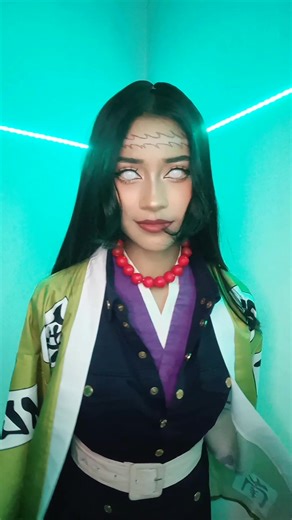 Farah’s Makeover is rocking our Gyomei Haori — bringing the Demon Slayer world to life with style. 🔥⚔️ #OneStopMerchandise #DemonSlayer #Cosplay | ONE STOP Merchandise